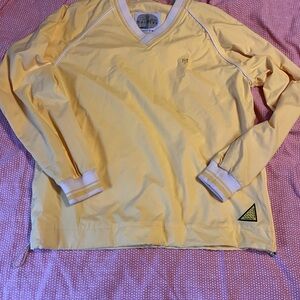 Masters Yellow V-Neck Sweater